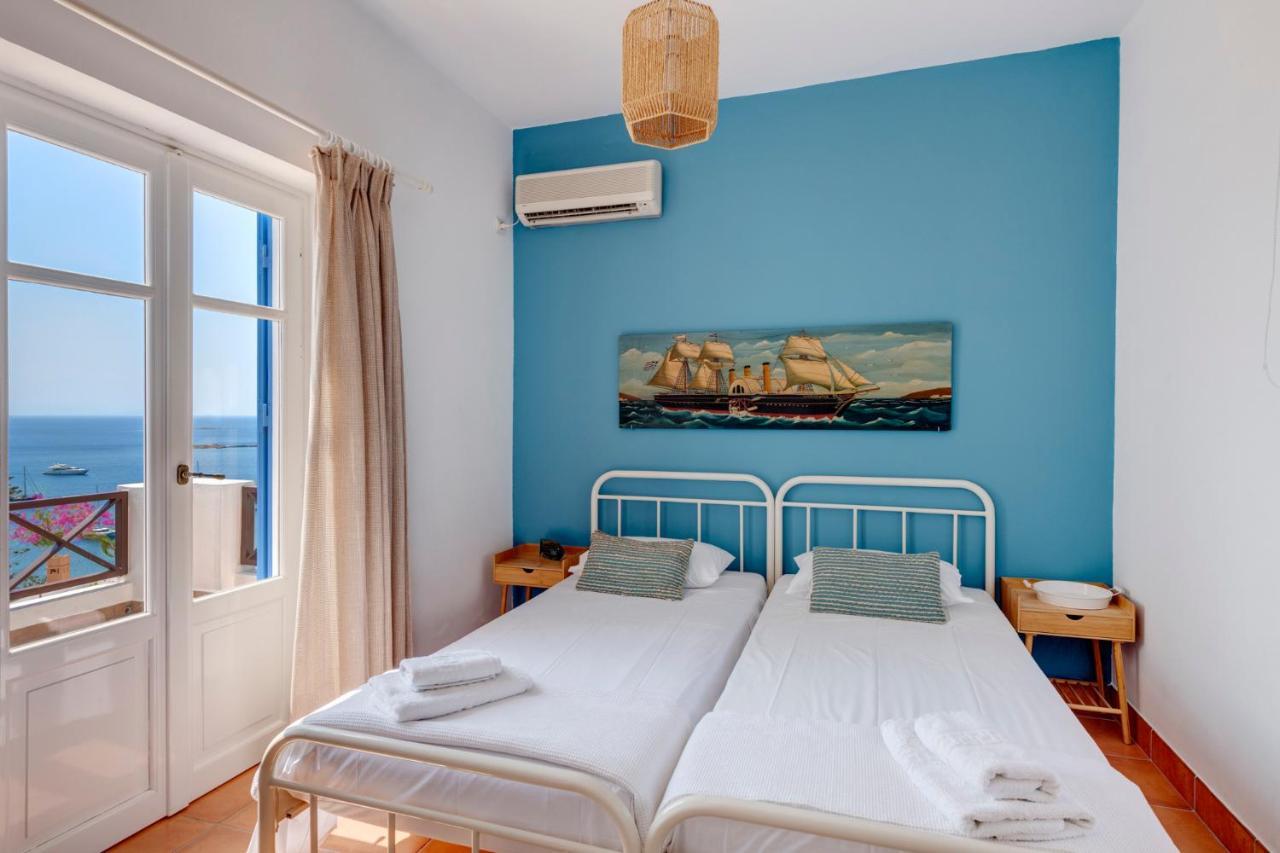 פיניקאס Cycladic Aura - Traditional Holiday Cottage מראה חיצוני תמונה